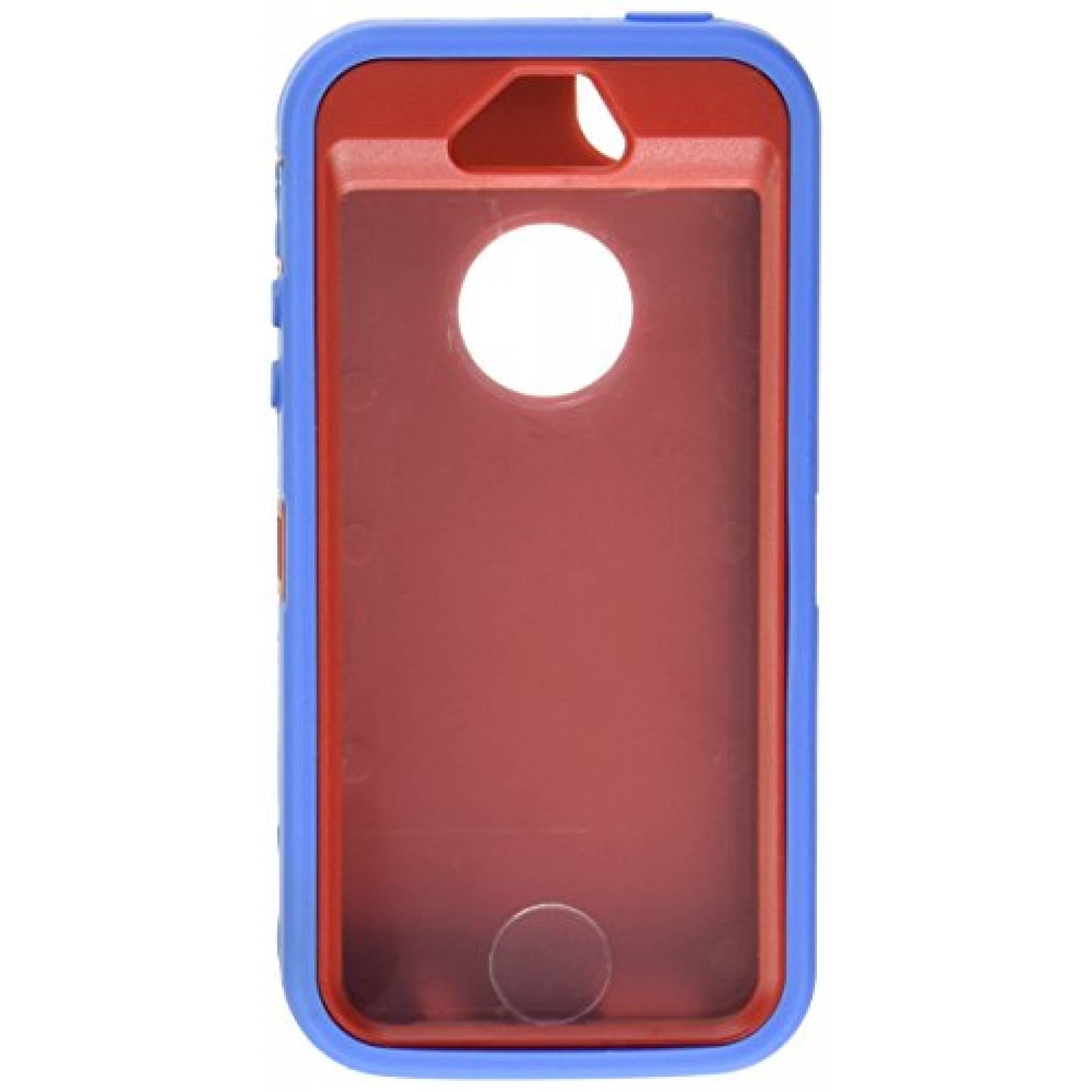 Funda Generic Funda de Silicona para iPhone 5 y 5S, dise Azul y Red