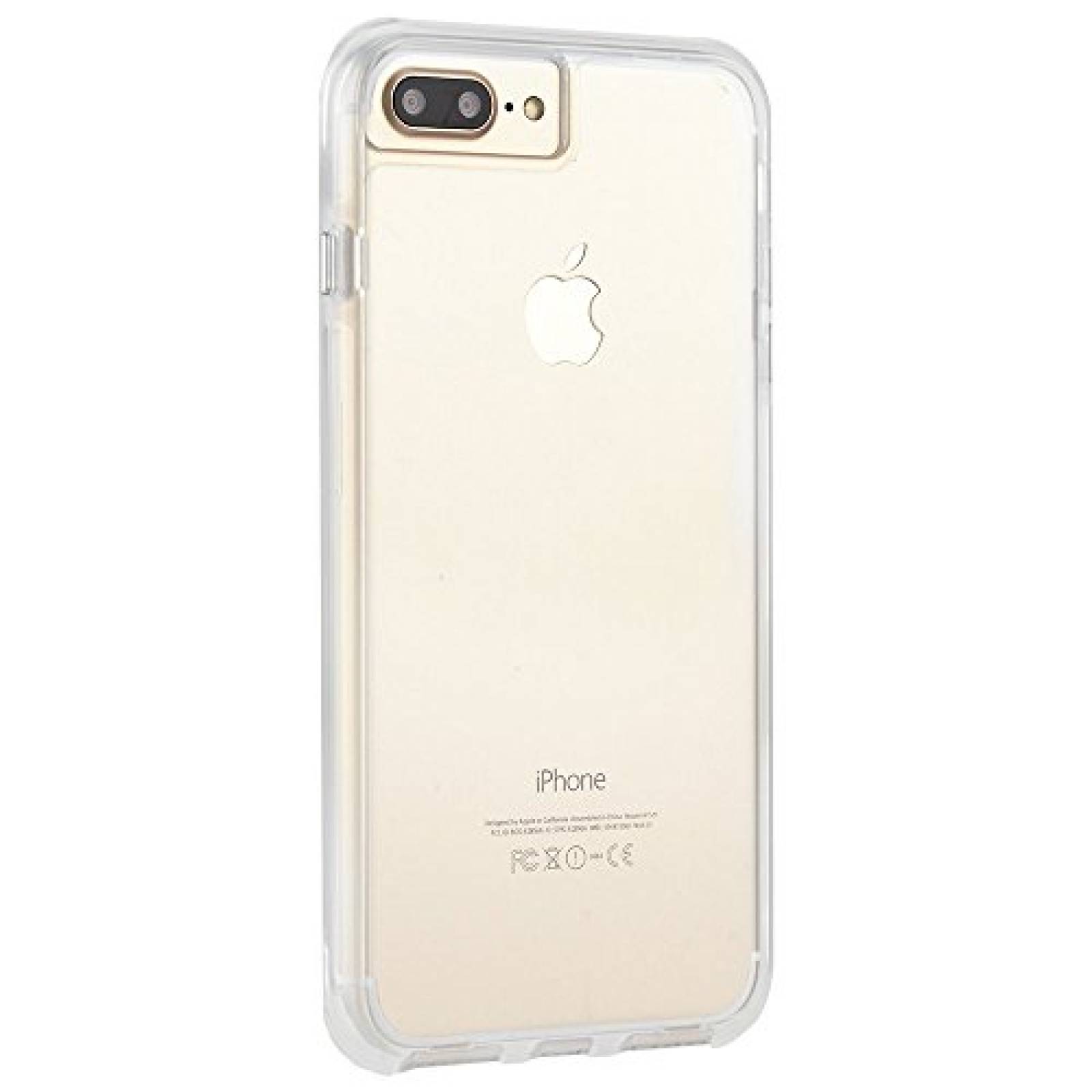 Funda Case-Mate iPhone 8 Plus Case - TOUGH CLEAR - Rugge us - Clear