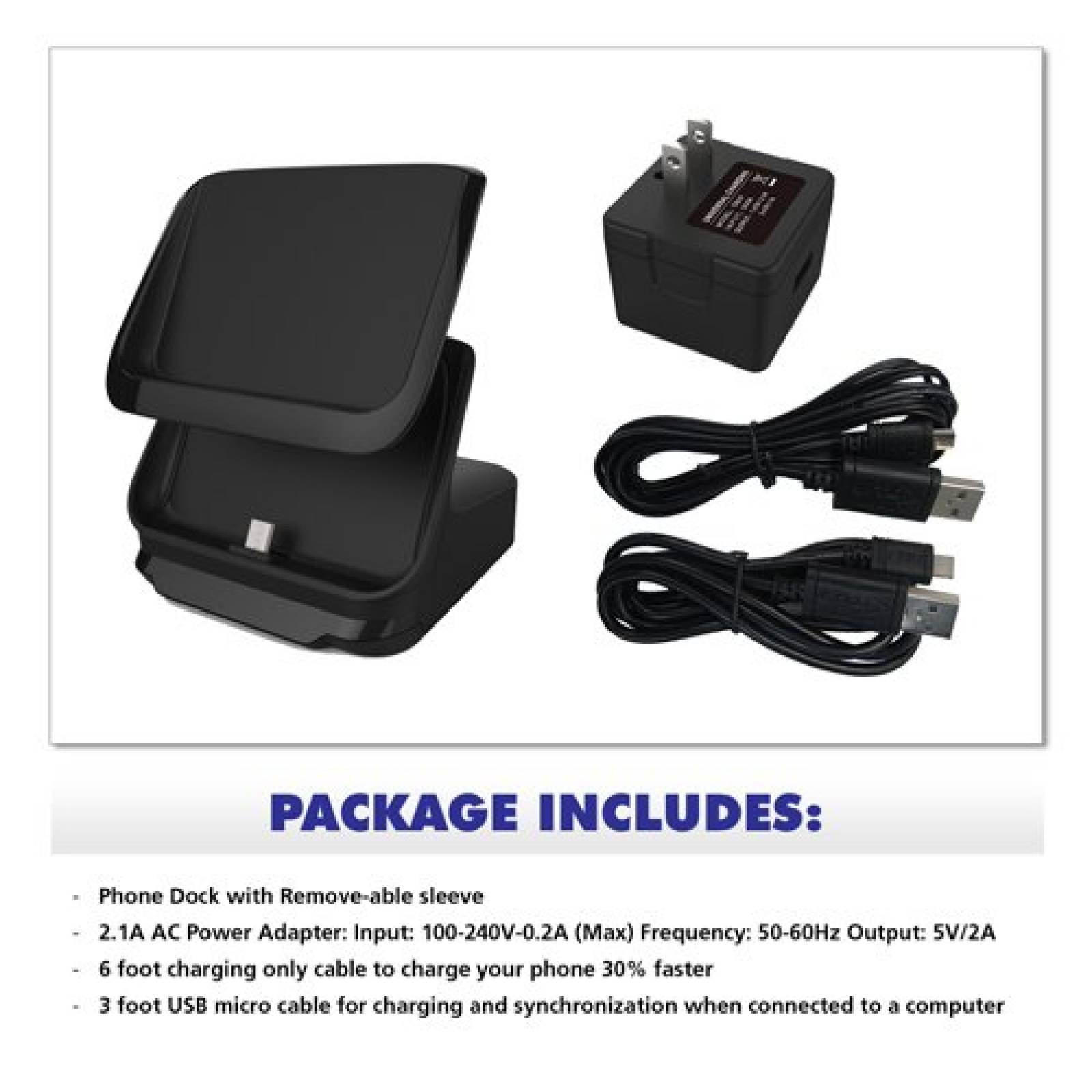 Funda RND Dock for Samsung Galaxy Note 4, Note 5, and Ga e) (Black)