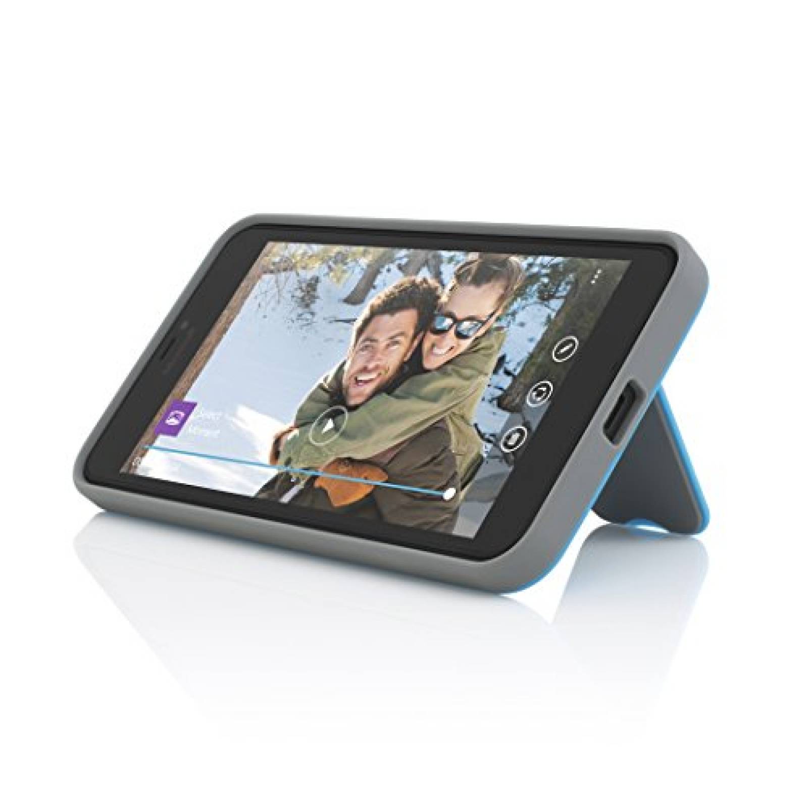 Funda Incipio KICKSNAP 5.7" Cover Case Cian, Gris - Fund ian, Gris)