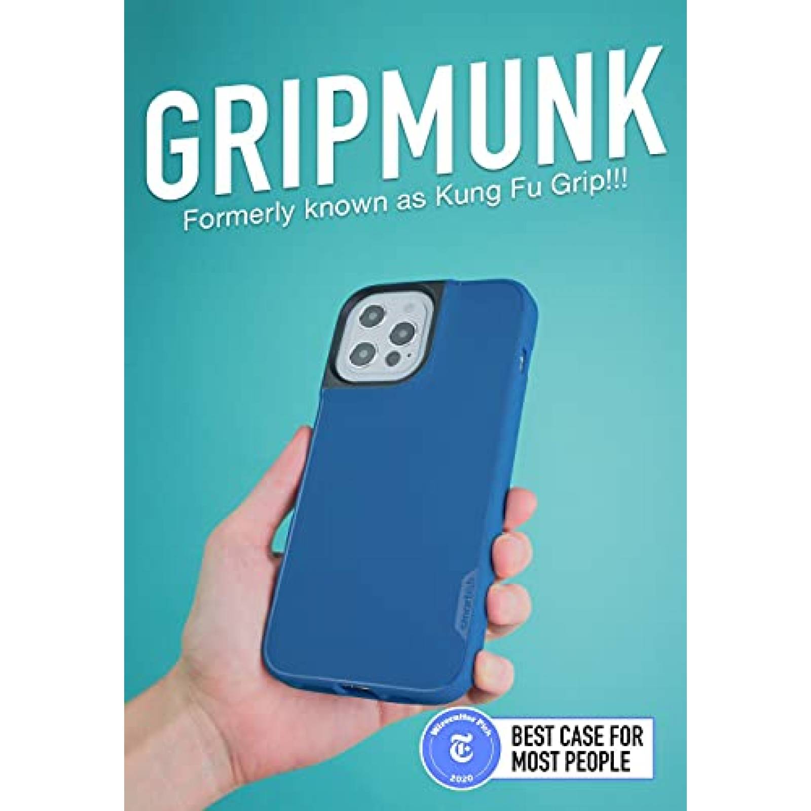 Funda Smartish iPhone 12 Pro MAX Slim Case  Kung Fu Grip n el Verde