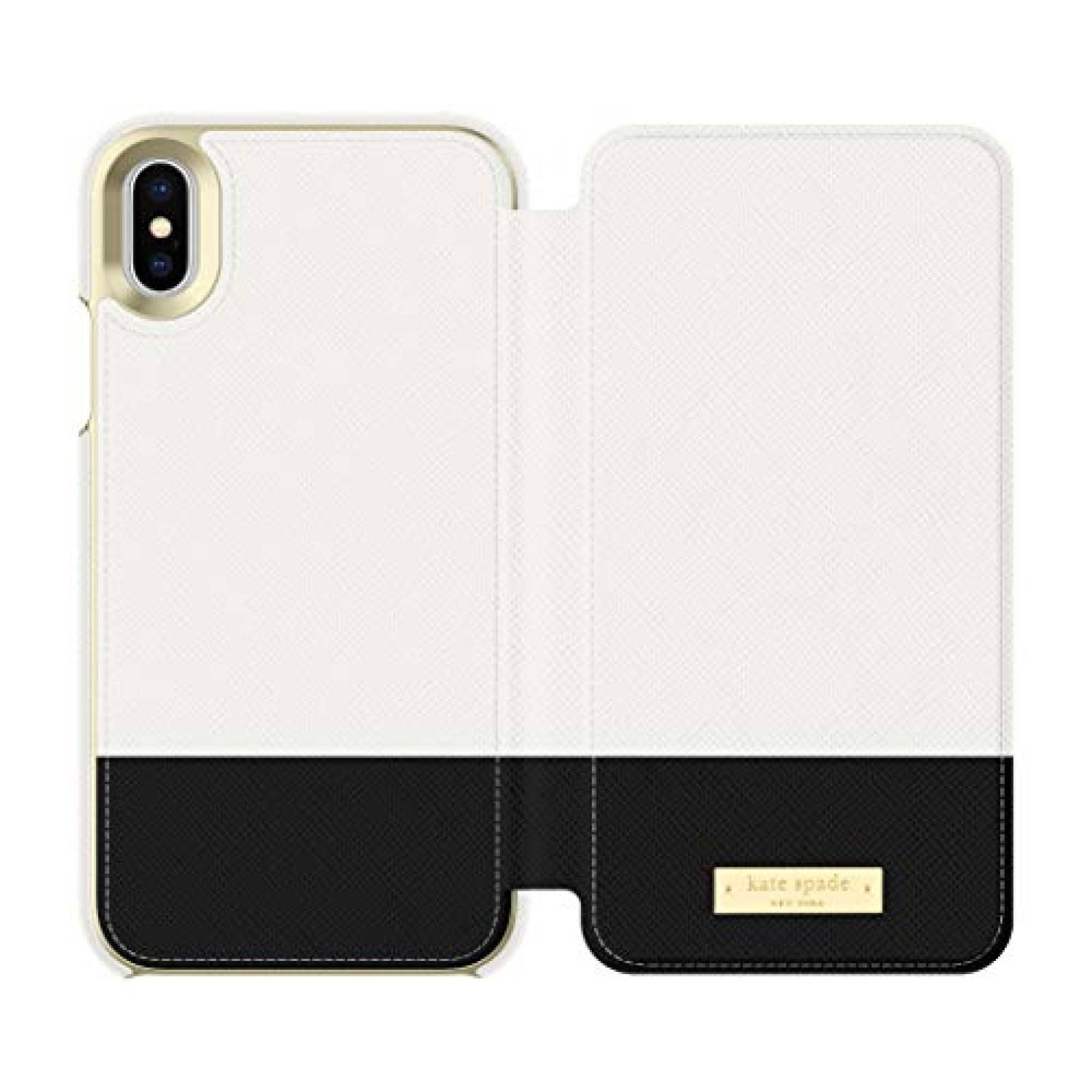 Funda Kate Spade New York - Carcasa para iPhone X y iPho o y Dorado