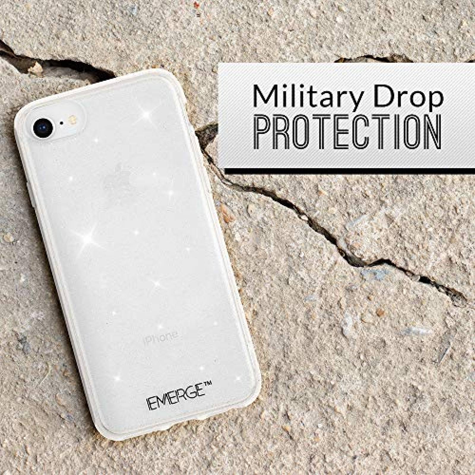 Funda Emerge, iPhone 8, Transparente Fabrica: Case-Mate  ansparente