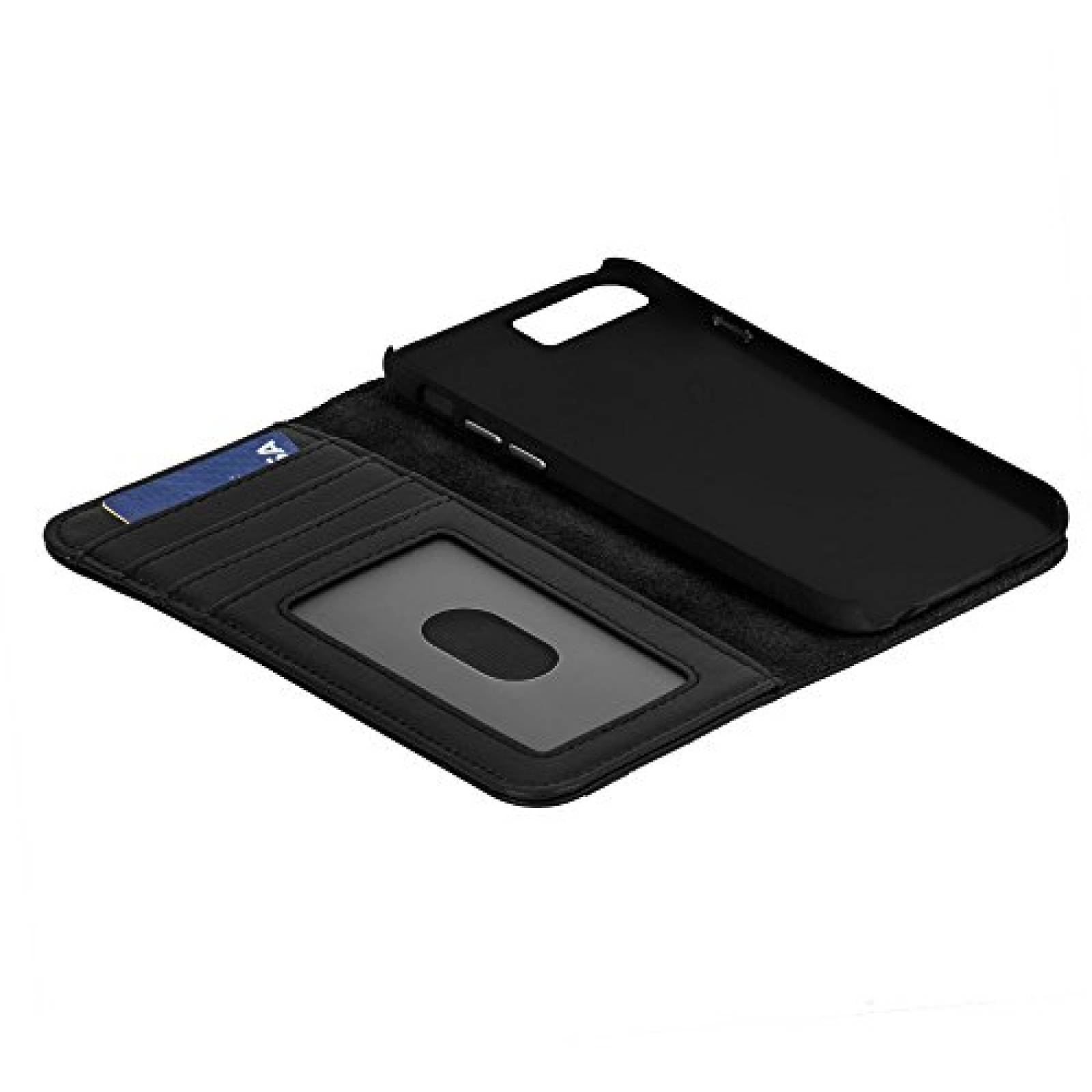 Funda Case-Mate iPhone 8 Plus Case - WALLET FOLIO - Leat us - Black