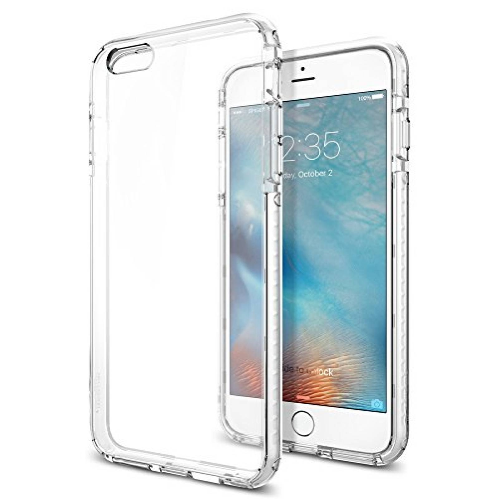 Funda Spigen Funda para iPhone 6s Plus, iPhone 6 Plus, U Cristalino