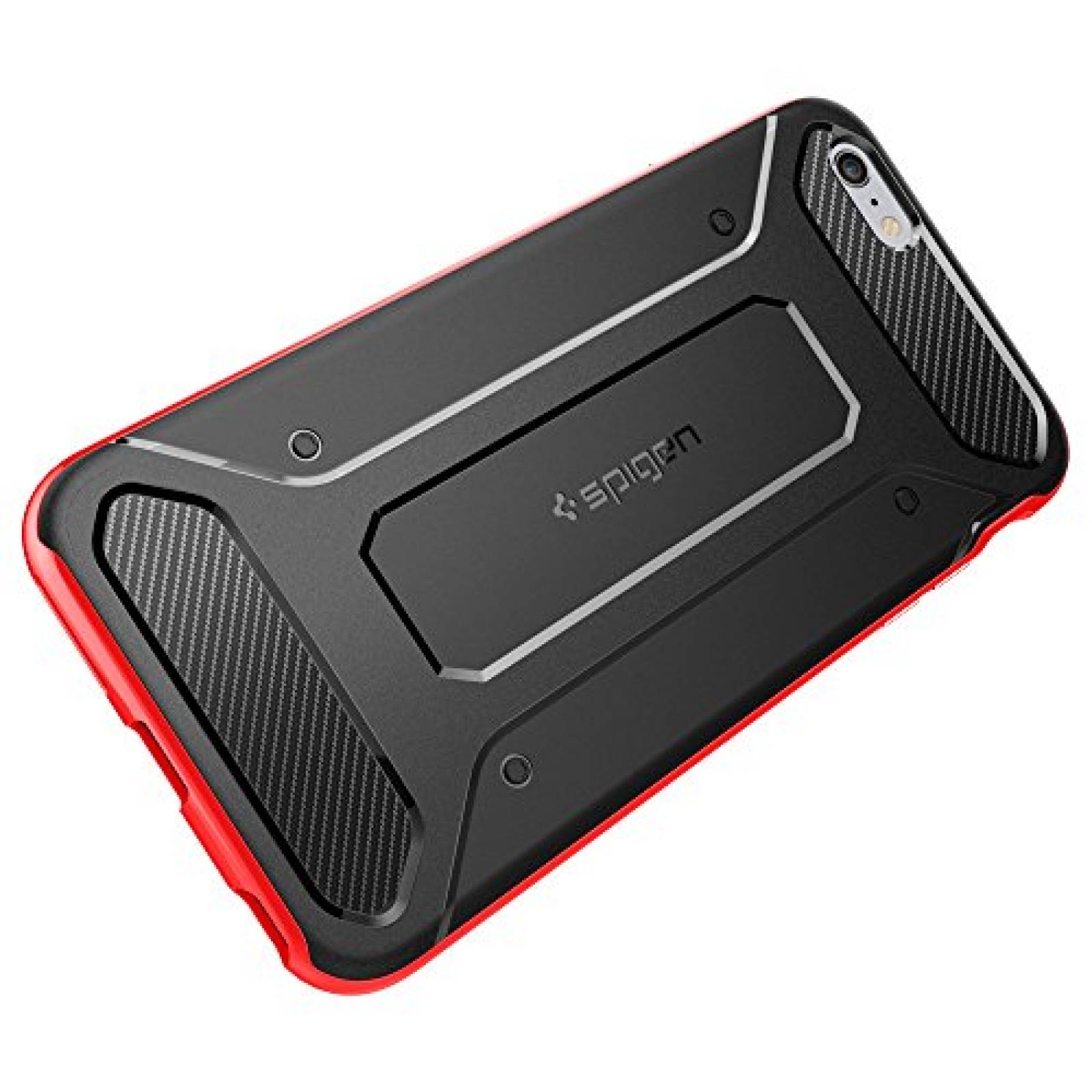 Funda Spigen Funda para iPhone 6s Plus, iPhone 6 Plus, N Rojo Dante