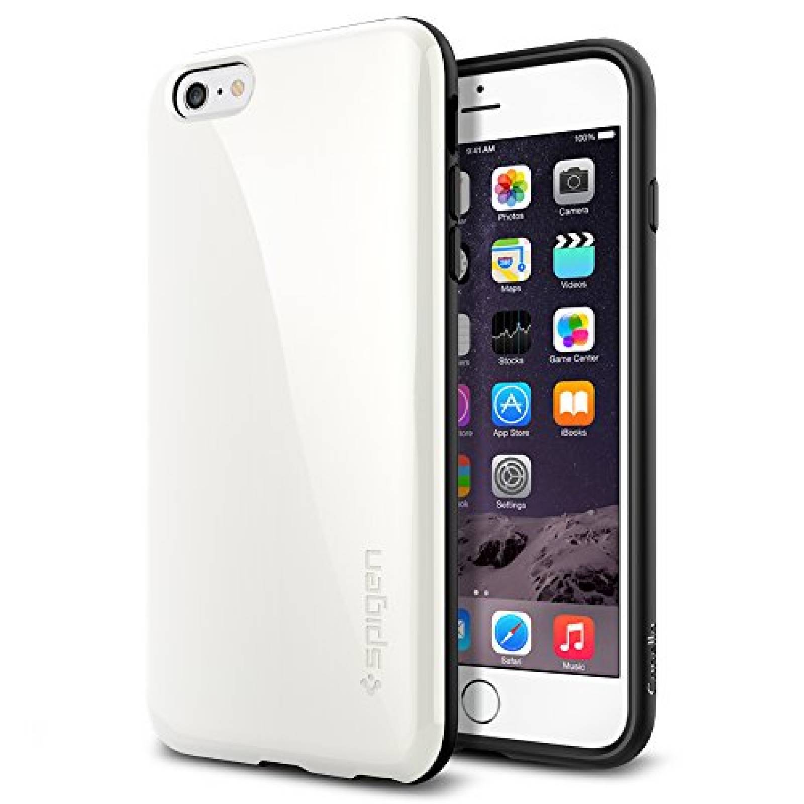 Funda Estuche iPhone 6/6S Plus, SGP11087 Spigen [ANTI-SH (SGP11087)