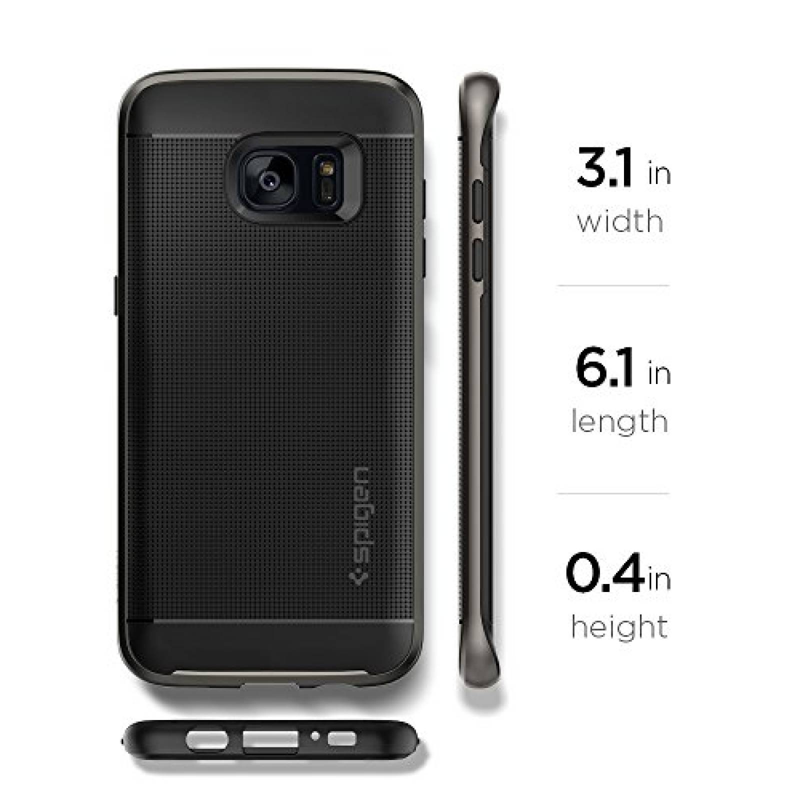 Funda Spigen Galaxy S7 Edge Funda Neo Hybrid - Protecció is Obscuro