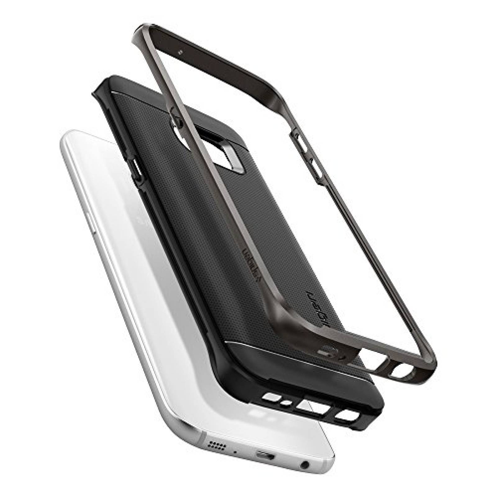 Funda Spigen Galaxy S7 Edge Funda Neo Hybrid - Protecció is Obscuro