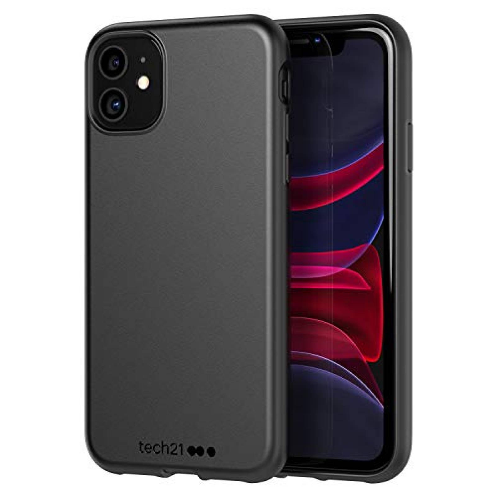 Funda tech21 Studio Colour - Carcasa para iPhone 11, dis olor Negro