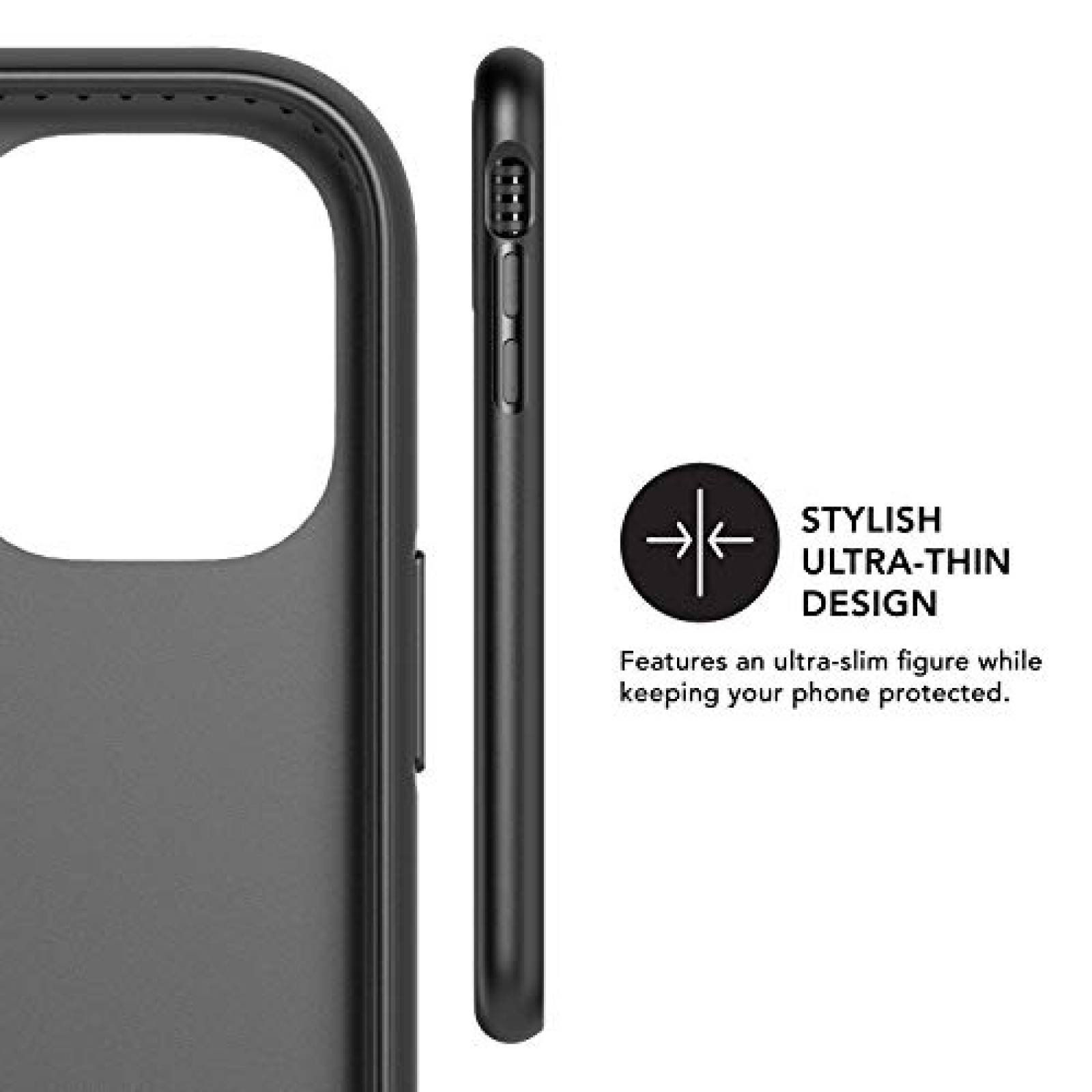 Funda tech21 Studio Colour - Carcasa para iPhone 11, dis olor Negro