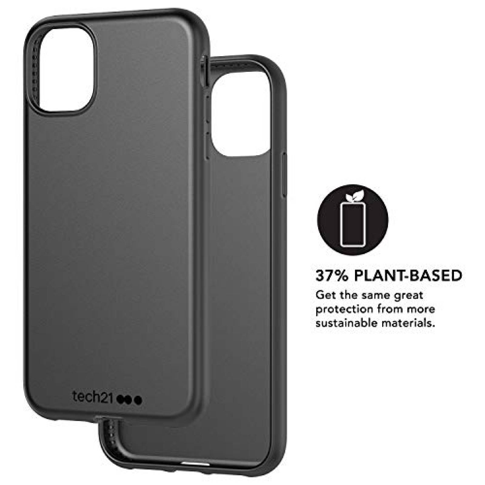 Funda tech21 Studio Colour - Carcasa para iPhone 11, dis olor Negro