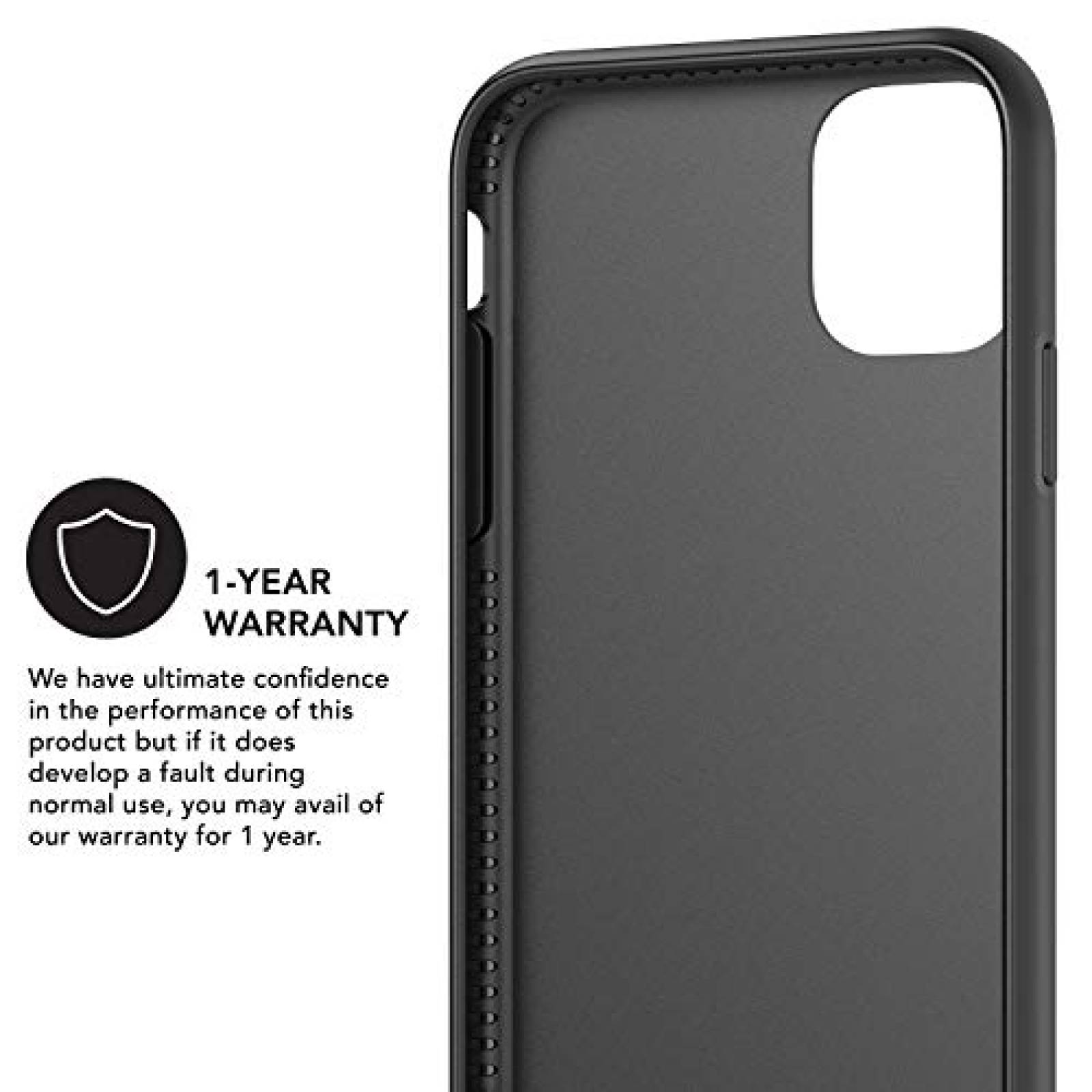 Funda tech21 Studio Colour - Carcasa para iPhone 11, dis olor Negro
