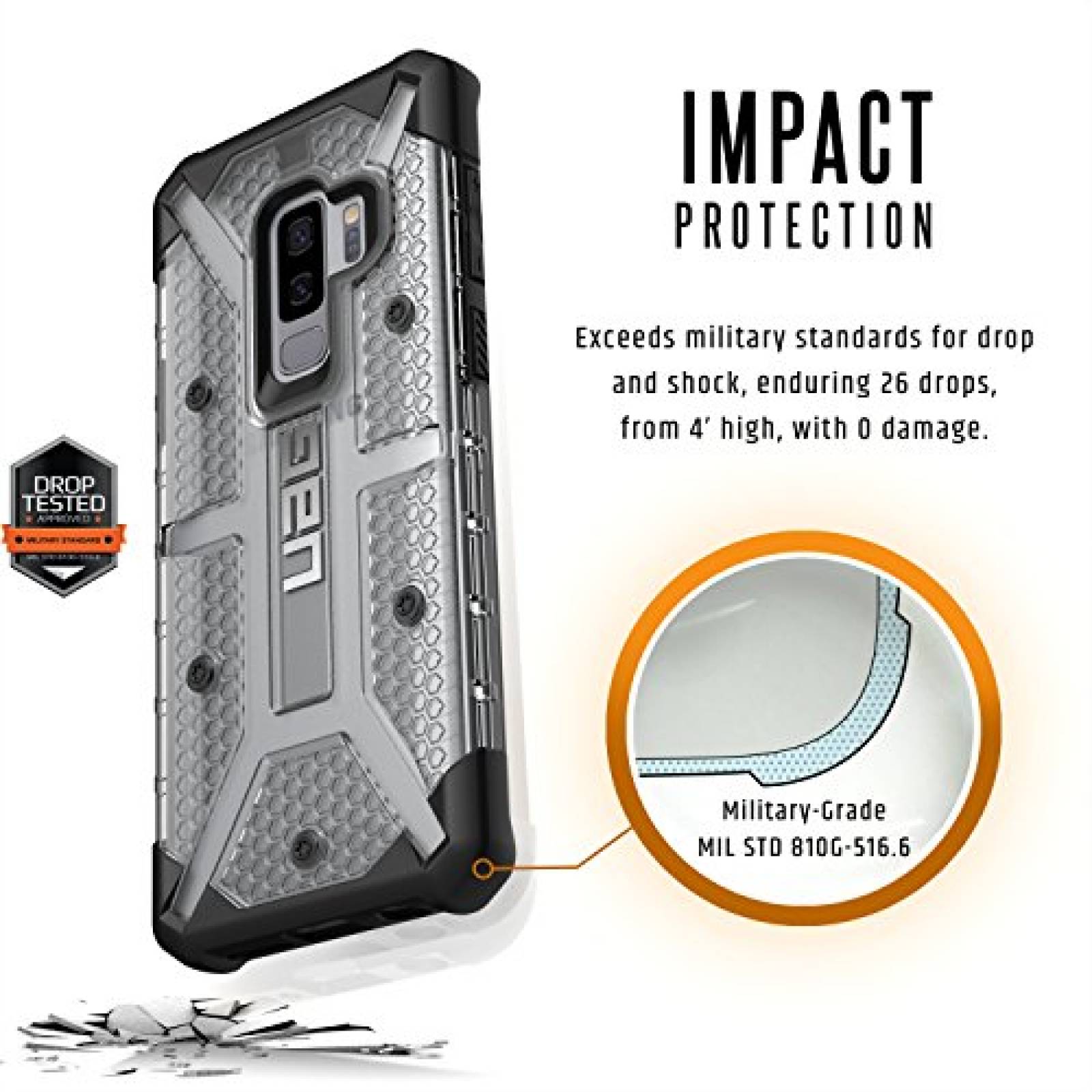 Funda URBAN ARMOR GEAR [UAG Samsung Galaxy S9 Plus [Pant ba Militar