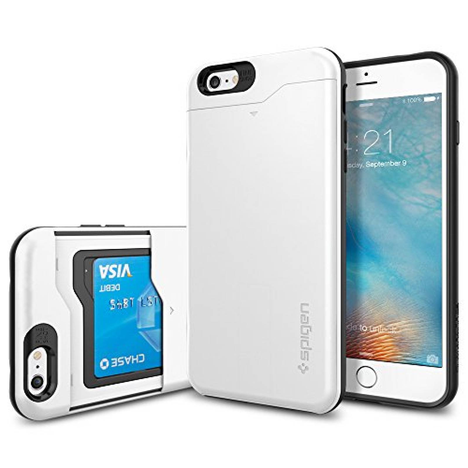 Funda Spigen Funda para iPhone 6s Plus, iPhone 6 Plus, S Reluciente