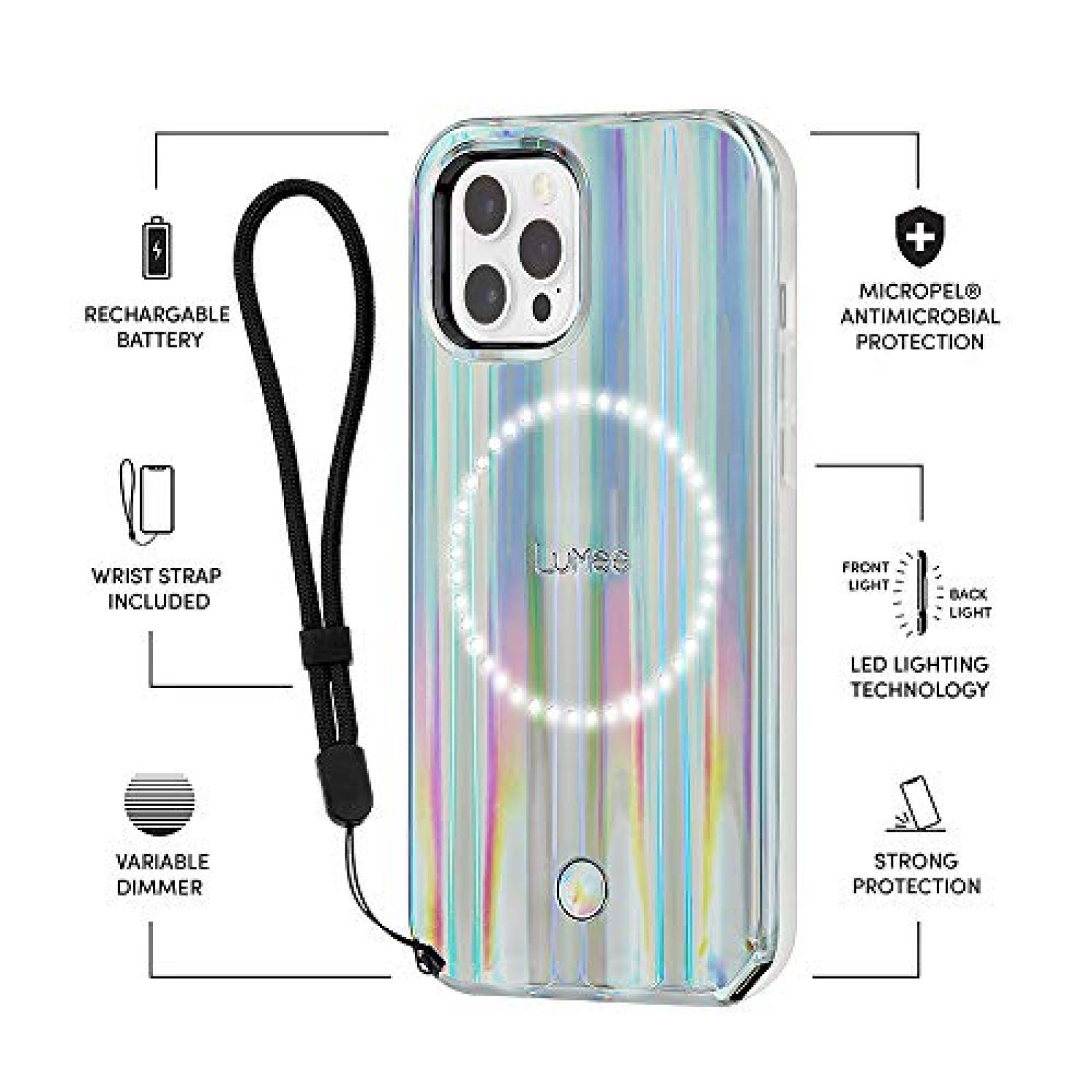 Funda Case-Mate LuMee HALO by Paris Hilton - Holographic - 6.1 Inch