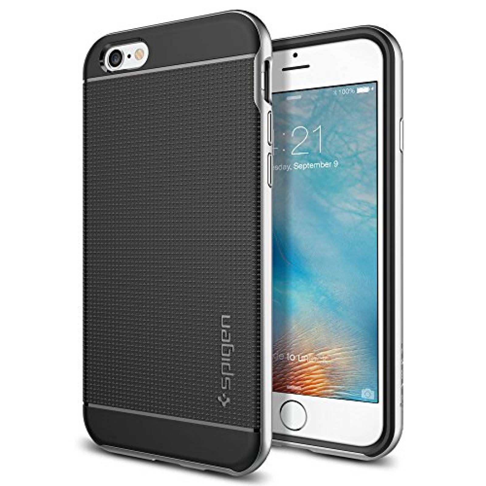 Funda Spigen Neo - Carcasa híbrida para iPhone 6S con pr o Satinado