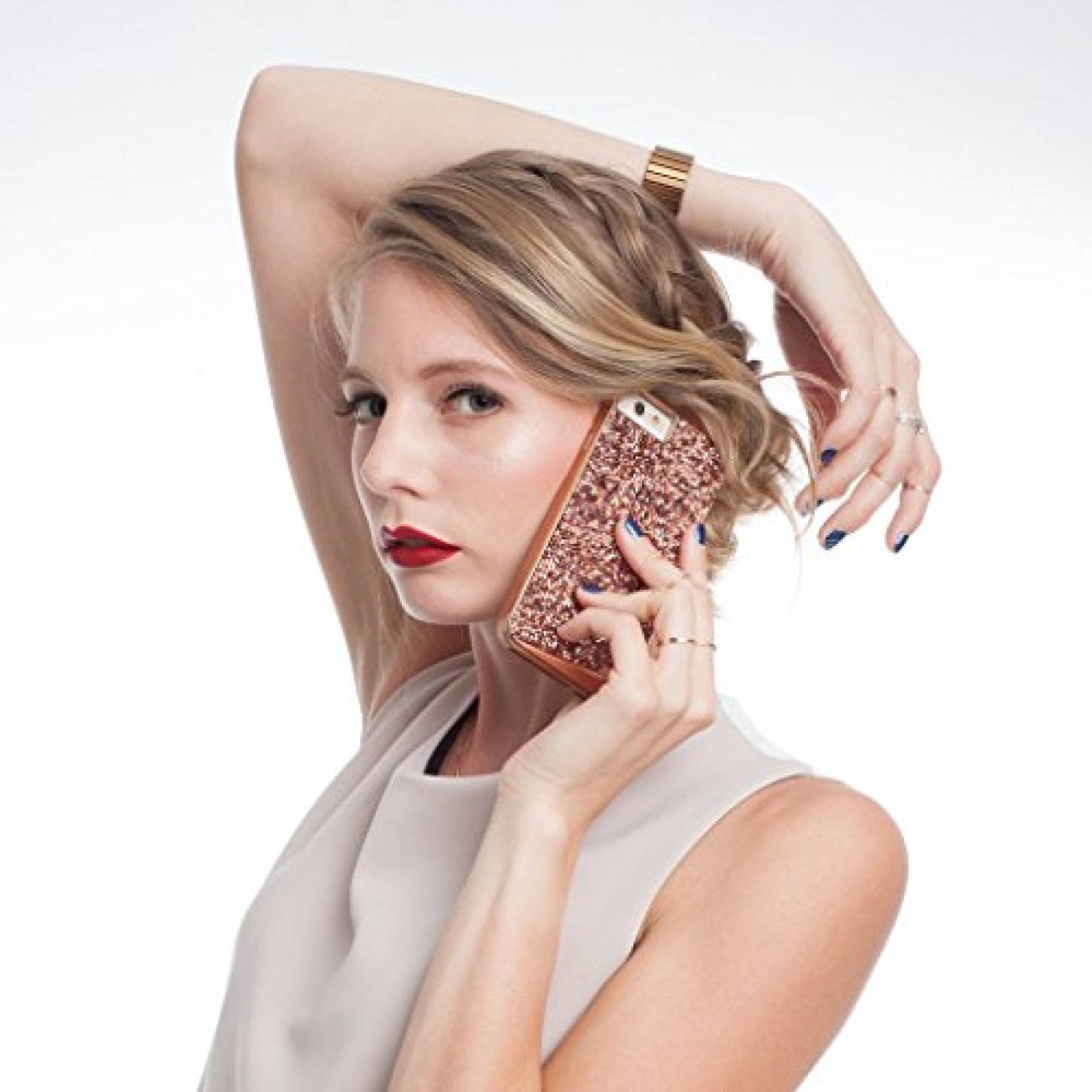 Funda Case-Mate CM034266 4" Cover Case Pink Gold Funda p ro Rosado)