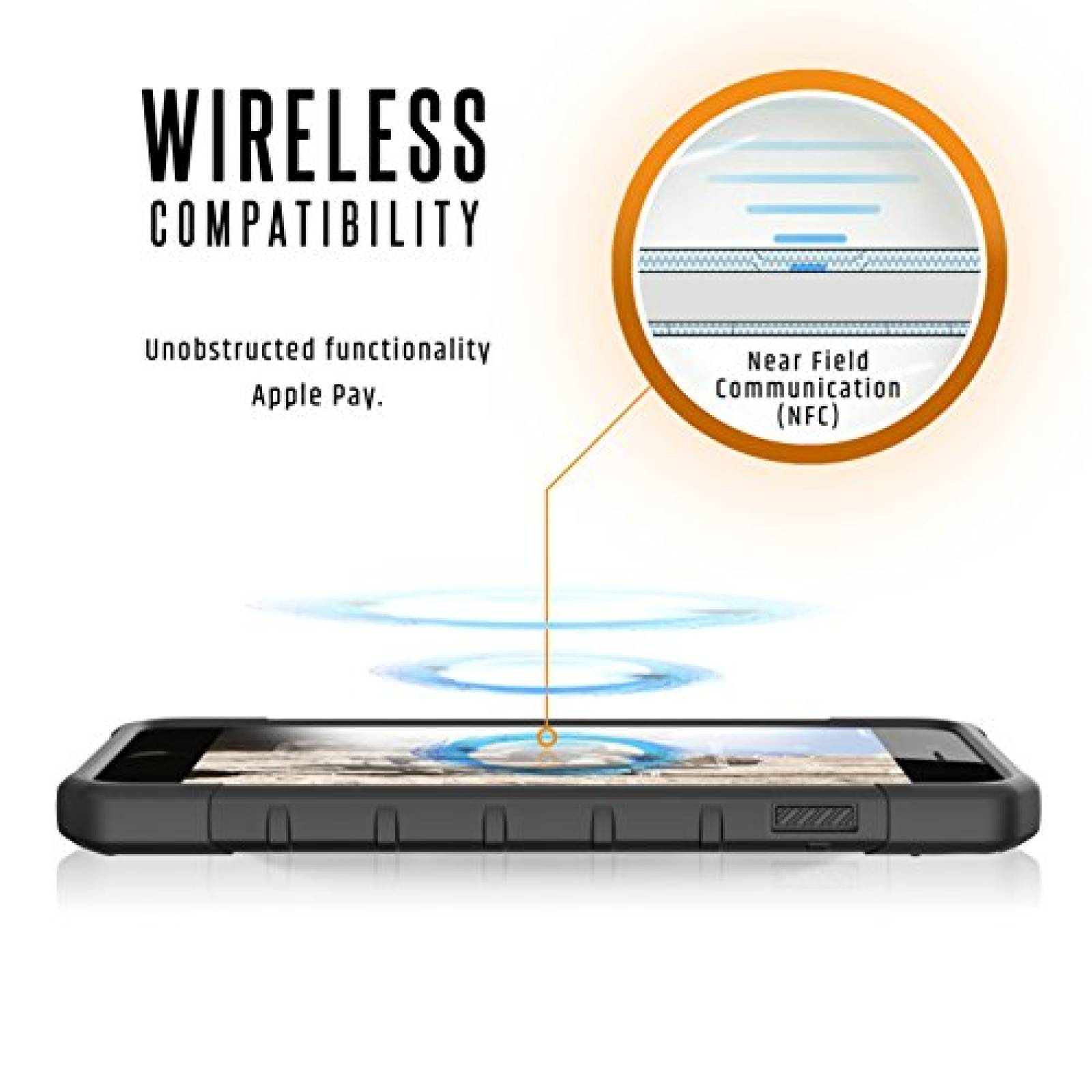 Funda URBAN ARMOR GEAR UAG iPhone 8 Plus/iPhone 7 Plus/i te [negro]