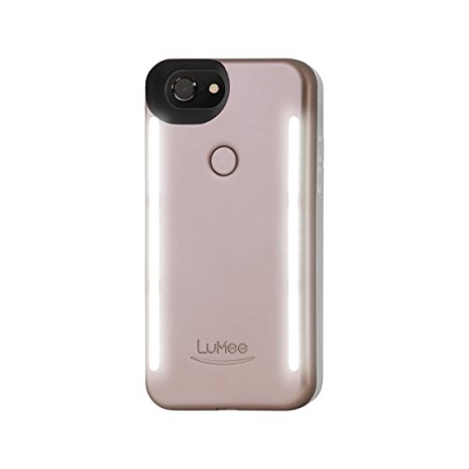 Funda LuMee Duo - Carcasa para iPhone 8 (también Compati  Rosa Mate