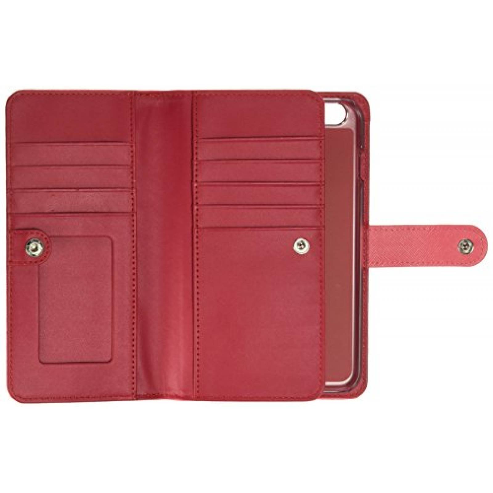 Funda iLuv AI6PJSTRPN Jstyle Runway Leather Wallet Case  5.5", pink