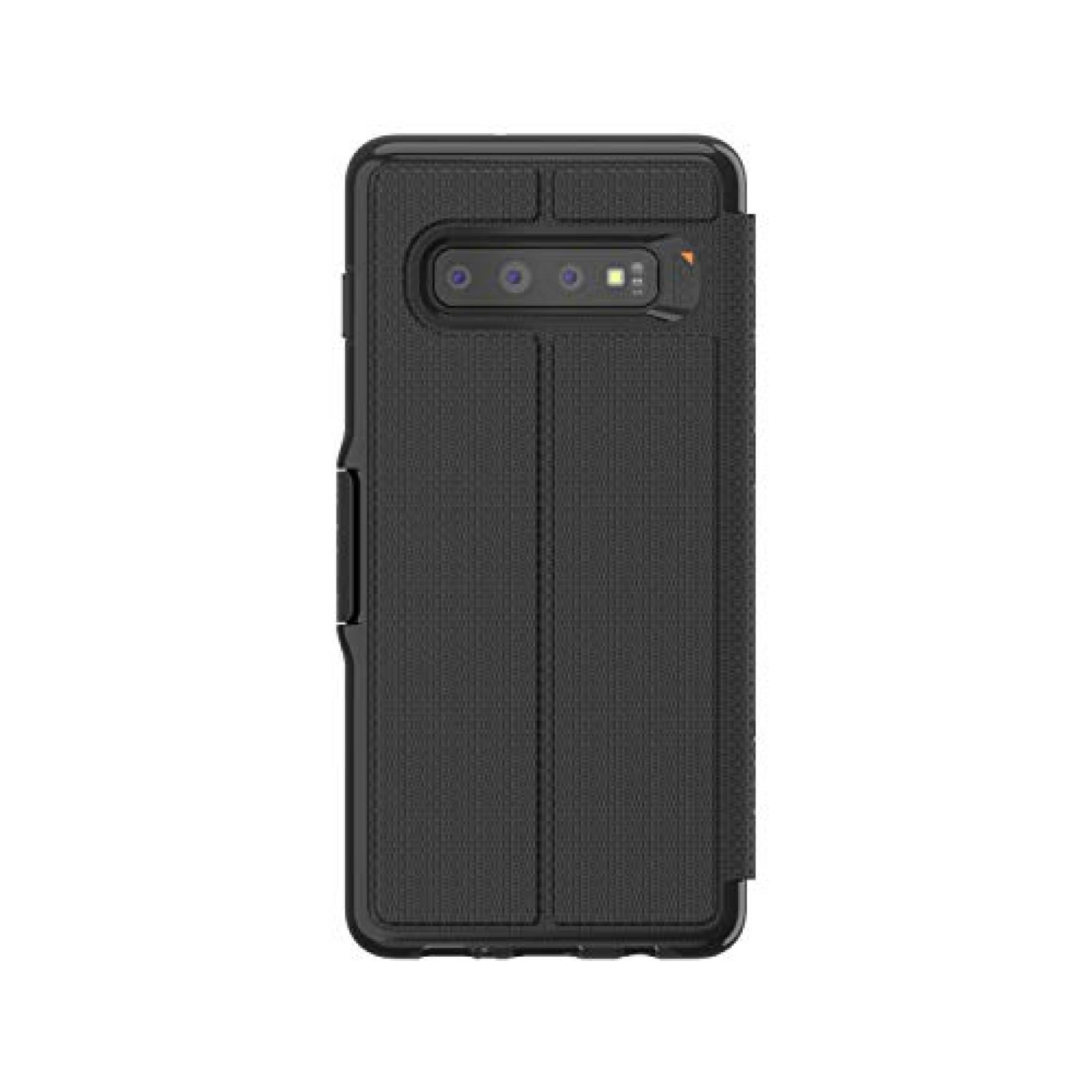 Funda GEAR4 Oxford - Funda con Tapa para Samsung Galaxy olor Negro