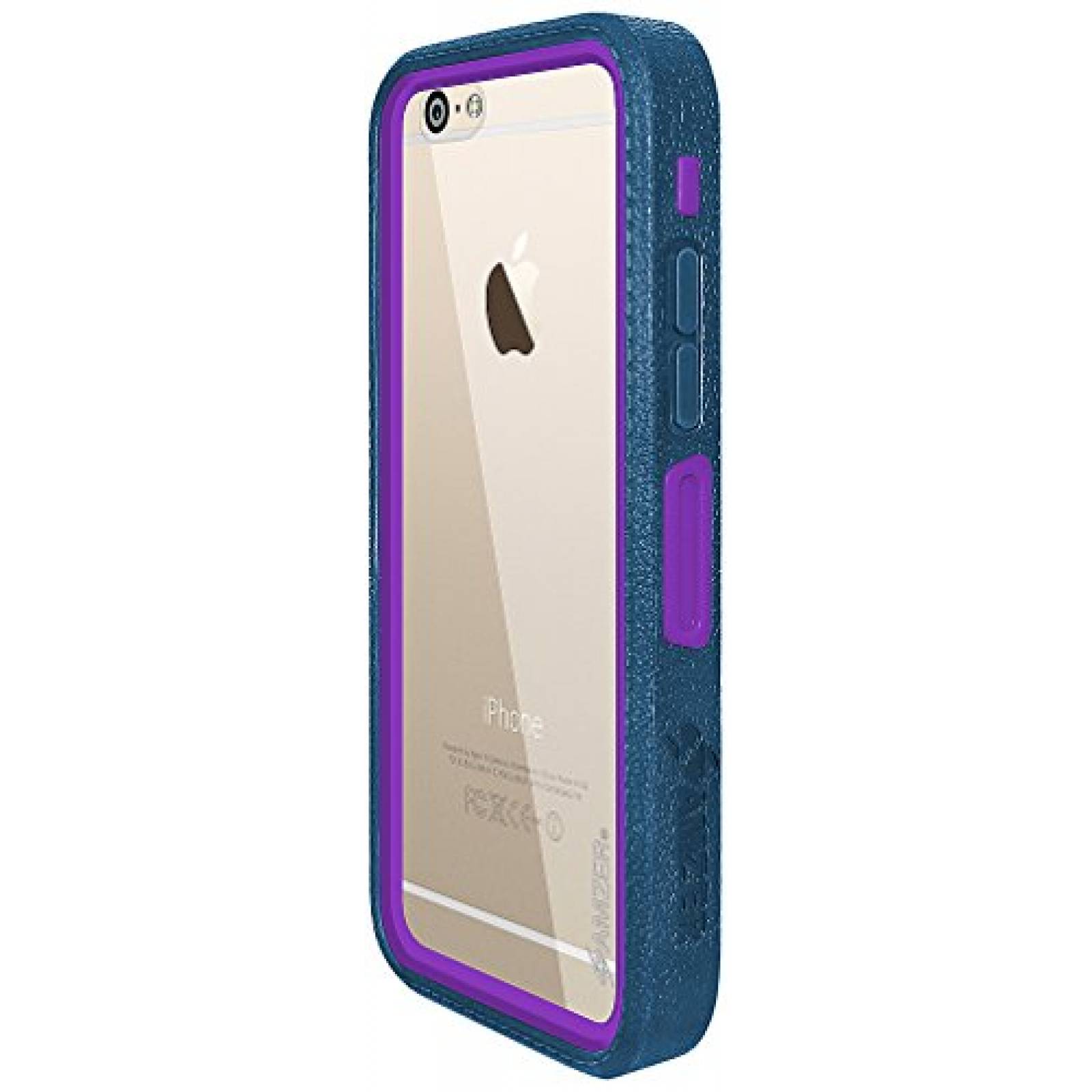Funda Amzer Crusta Estuche resistente para iPhone 6/6S P  o dorado)