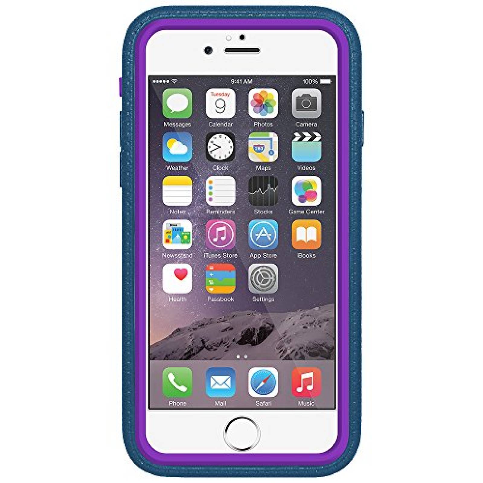 Funda Amzer Crusta Estuche resistente para iPhone 6/6S P  o dorado)