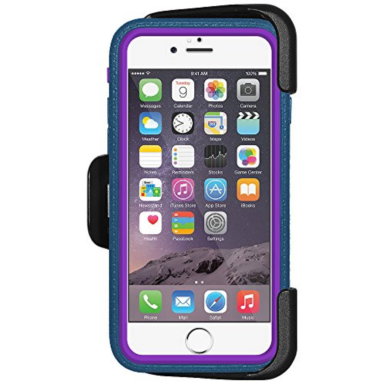 Funda Amzer Crusta Estuche resistente para iPhone 6/6S P  o dorado)