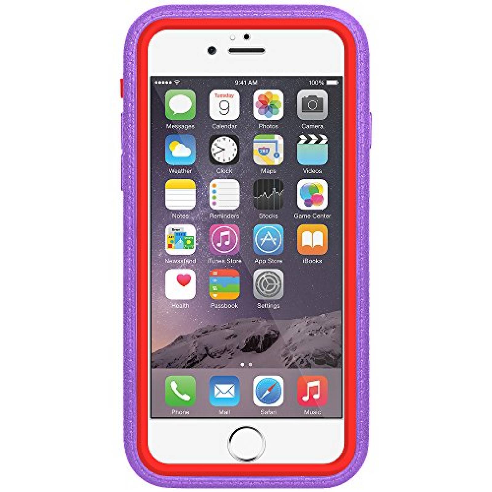 Funda Amzer Crusta Estuche resistente para iPhone 6/6S P  o dorado)