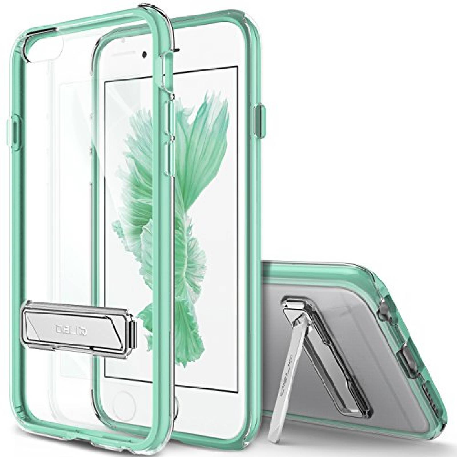 Funda Obliq Estuche para iPhone 6S con Soporte, Ajuste D 14), Menta