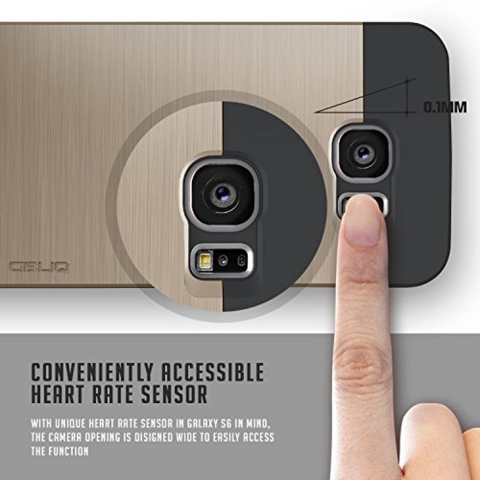 Funda Obliq Slim Meta Estuche Protector Delgado de Ajust e Cubierta