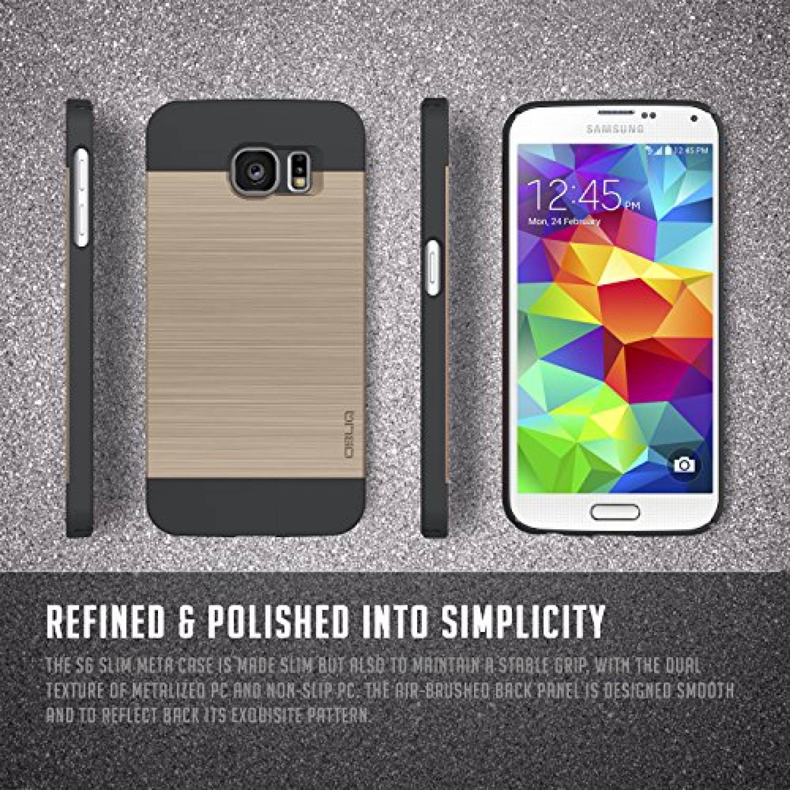 Funda Obliq Slim Meta Estuche Protector Delgado de Ajust e Cubierta