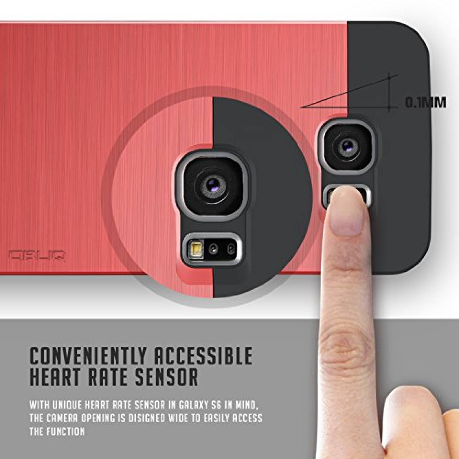 Funda Obliq Slim Meta Estuche Protector Delgado de Ajust e Cubierta