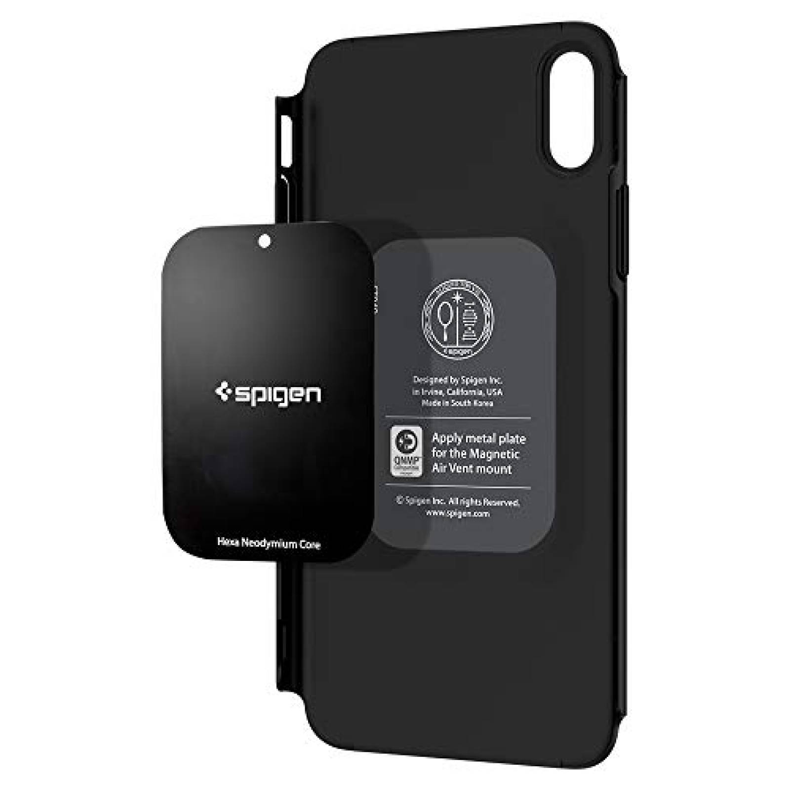 Funda Funda iPhone XR Funda Spigen, Thin Fit 360 - Exact as - Black