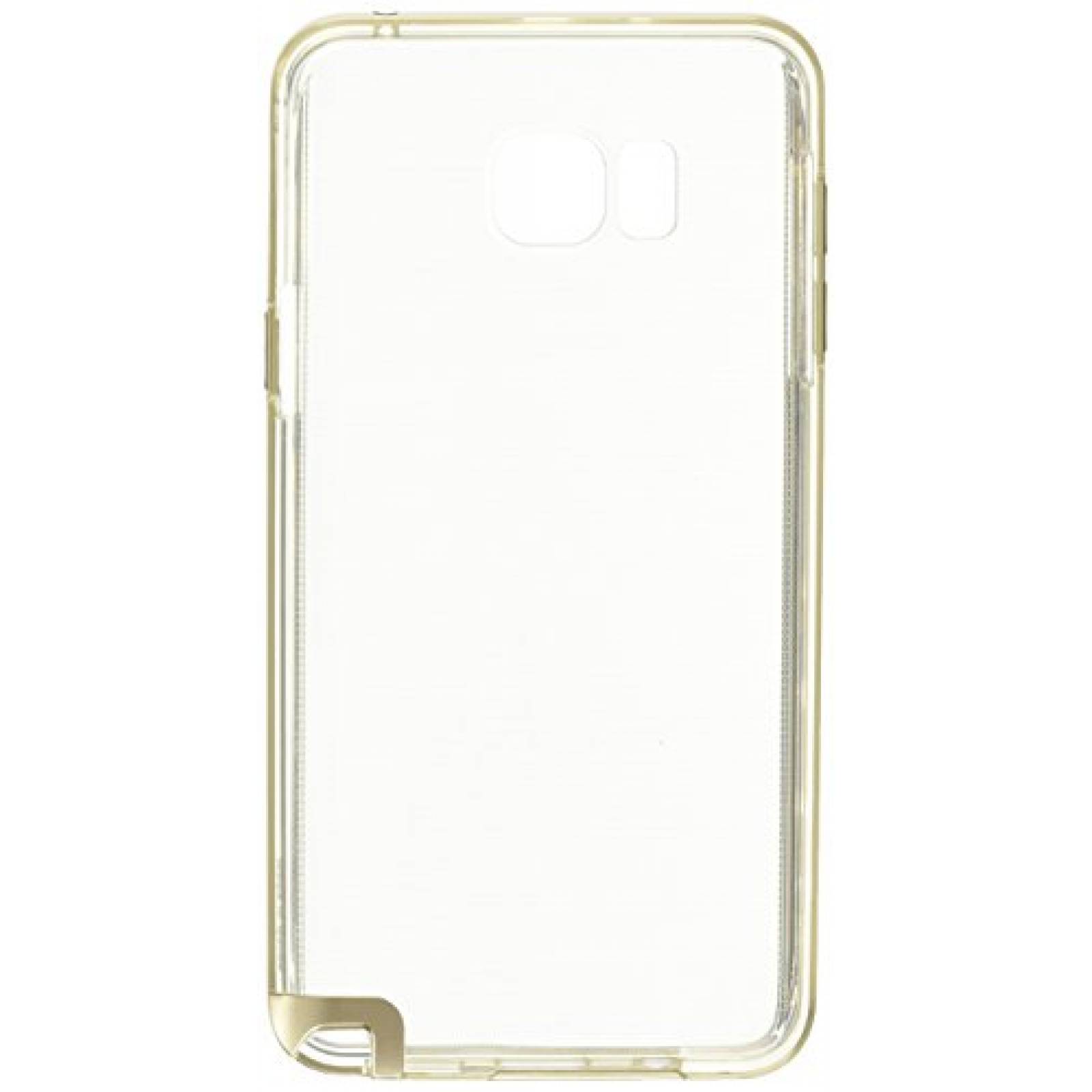 Funda Verus Galaxy Note 5 Estuche Cristal Parachoques, p llo Dorado