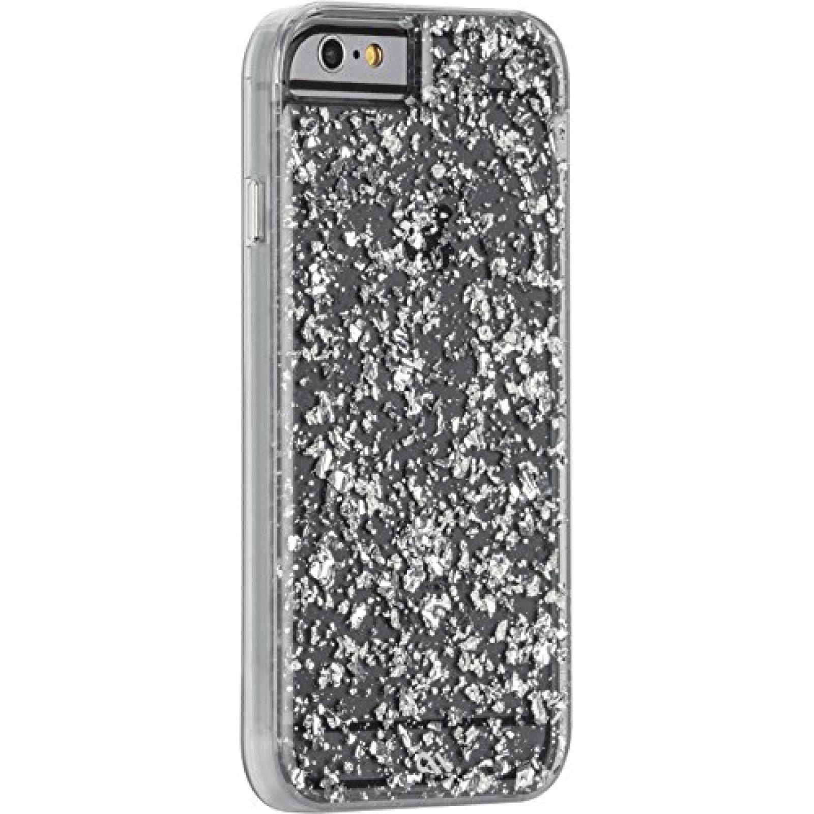 Funda Case-Mate CM032212 4.7" Cover Case Plata, Transpar nsparente)