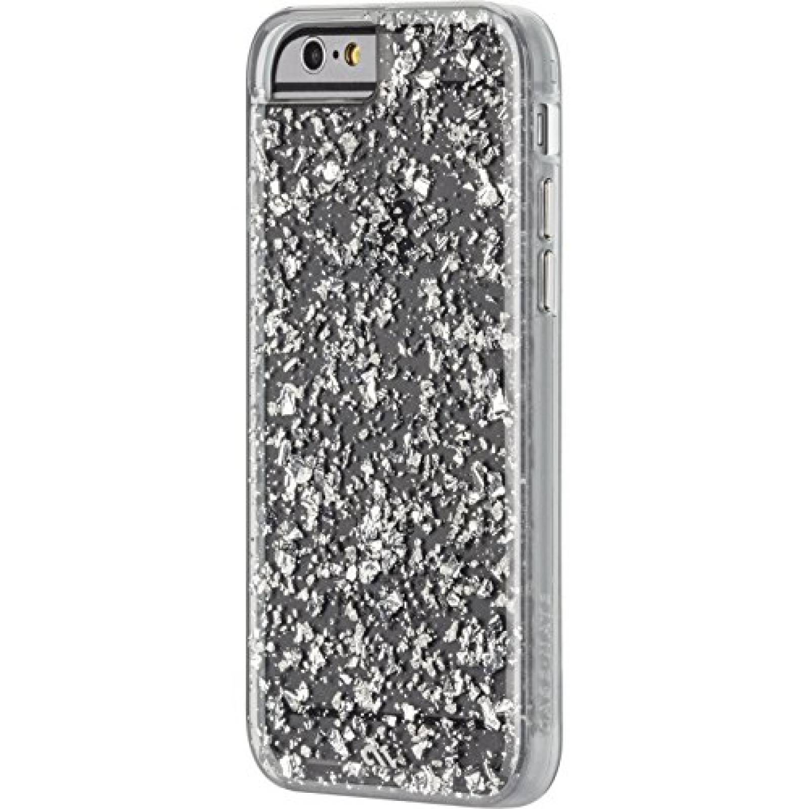 Funda Case-Mate CM032212 4.7" Cover Case Plata, Transpar nsparente)