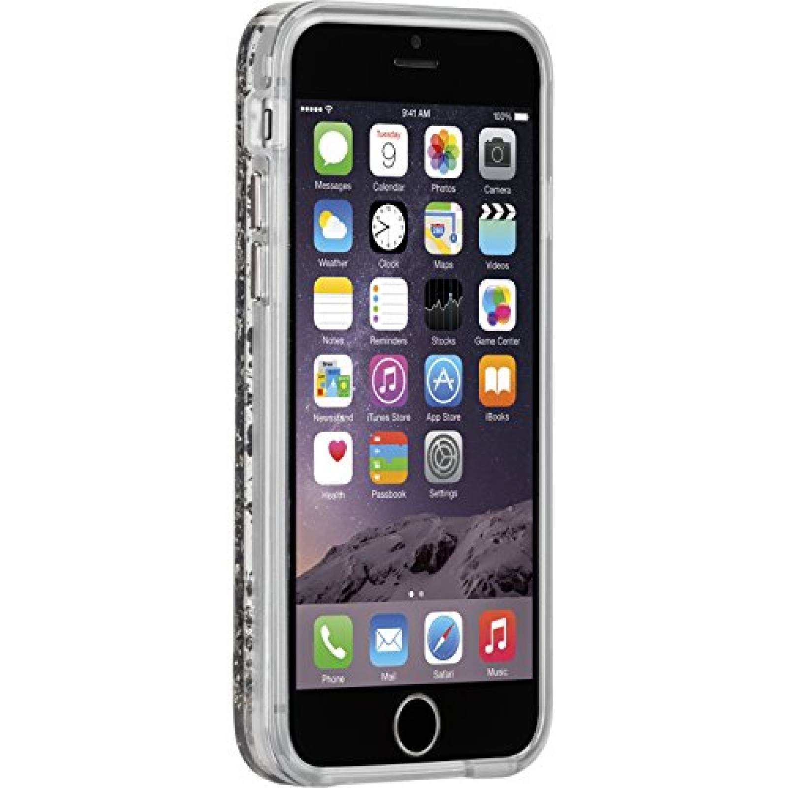 Funda Case-Mate CM032212 4.7" Cover Case Plata, Transpar nsparente)
