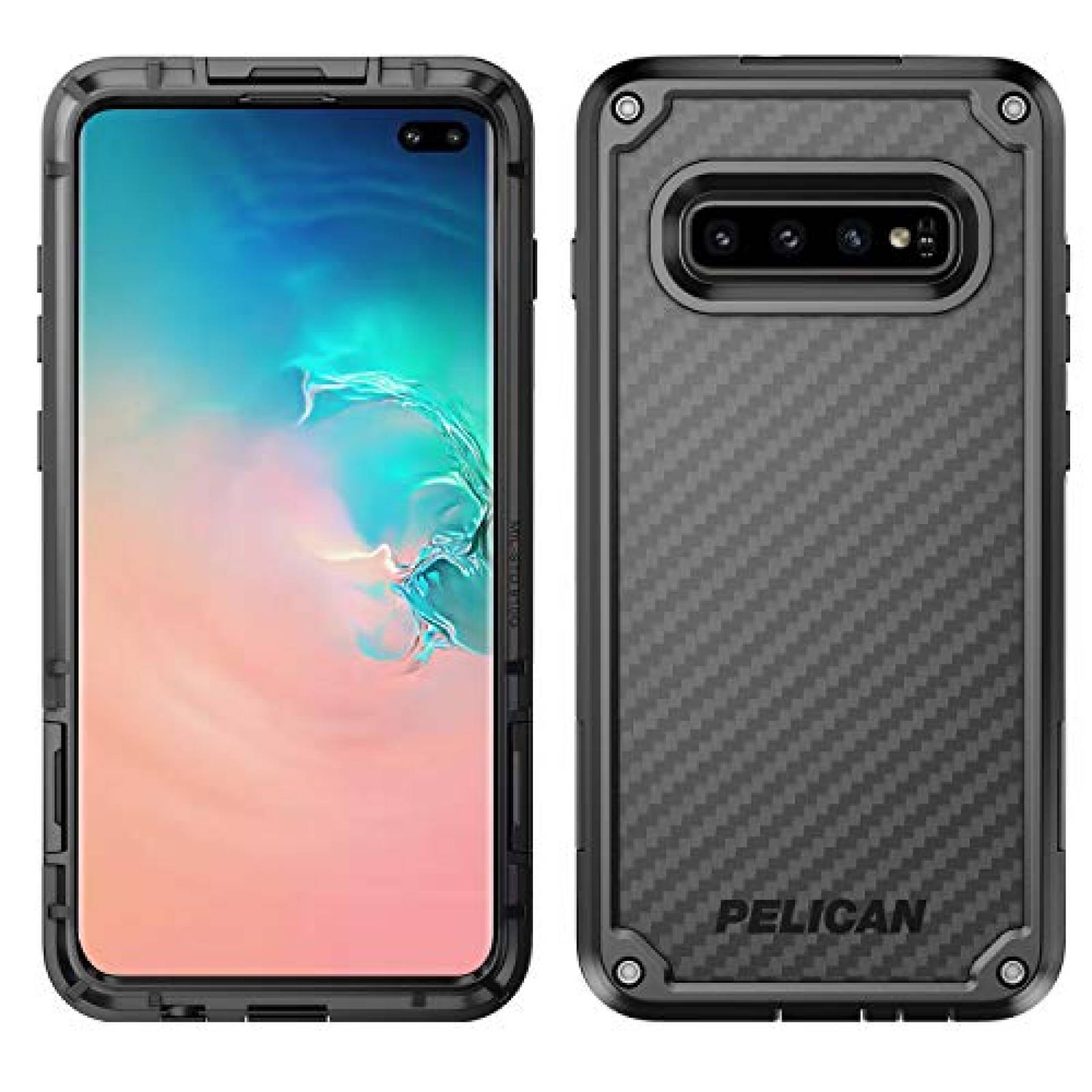 Funda Pelican Shield - Funda Protectora para Samsung Gal ón (Negro)