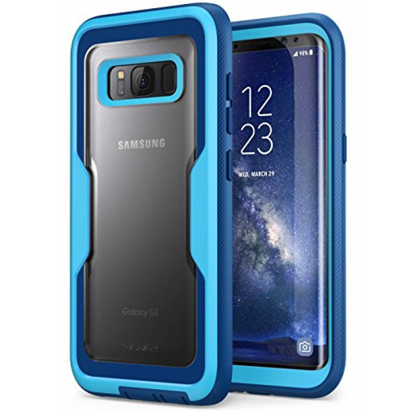 Funda i-Blason Armorbox Series - Carcasa para Samsung Ga ase (azul)