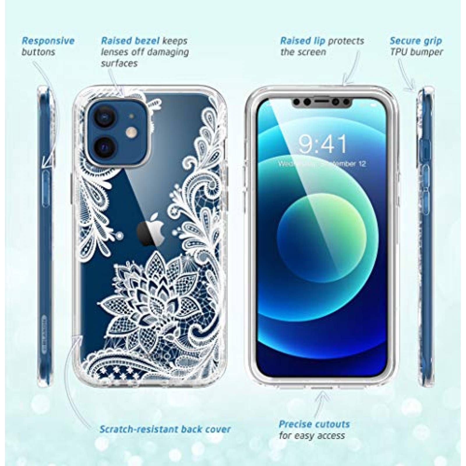 Funda I-Blason Para IPhone 1413 [6.1] Con Soporte El Salvador