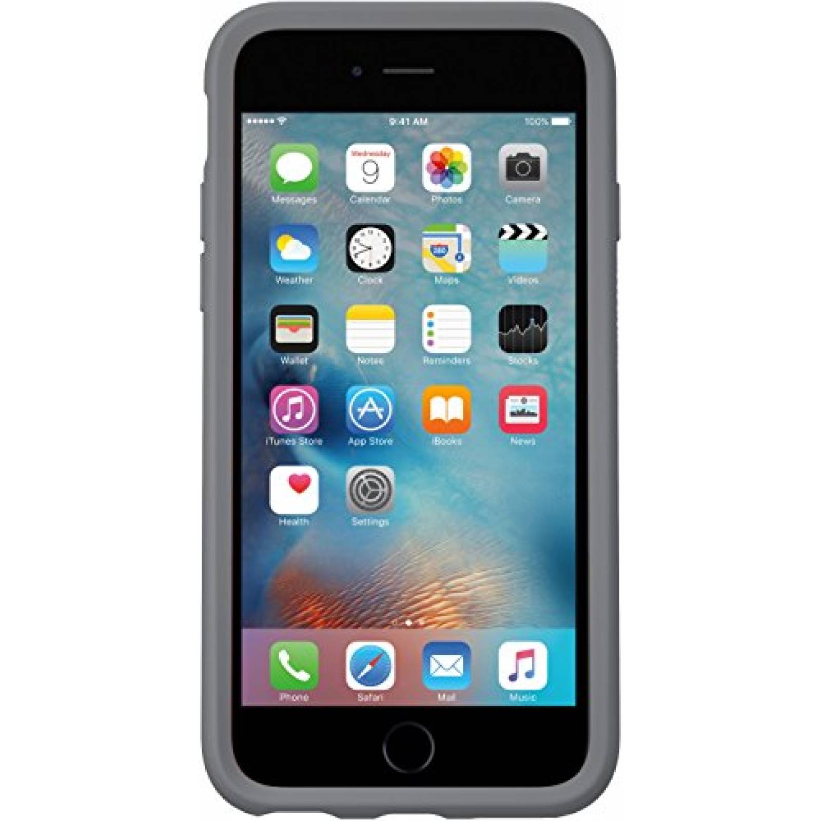 Funda Otterbox Symmetry Clear Series Funda para iPhone 6 tal Grey))