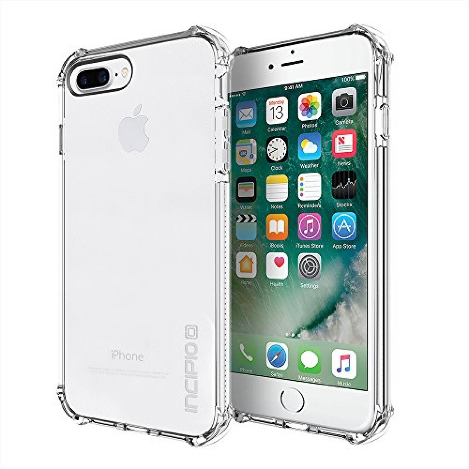 Funda Funda para iPhone 8 Plus, iPhone 7 Plus, Incipio i ansparente