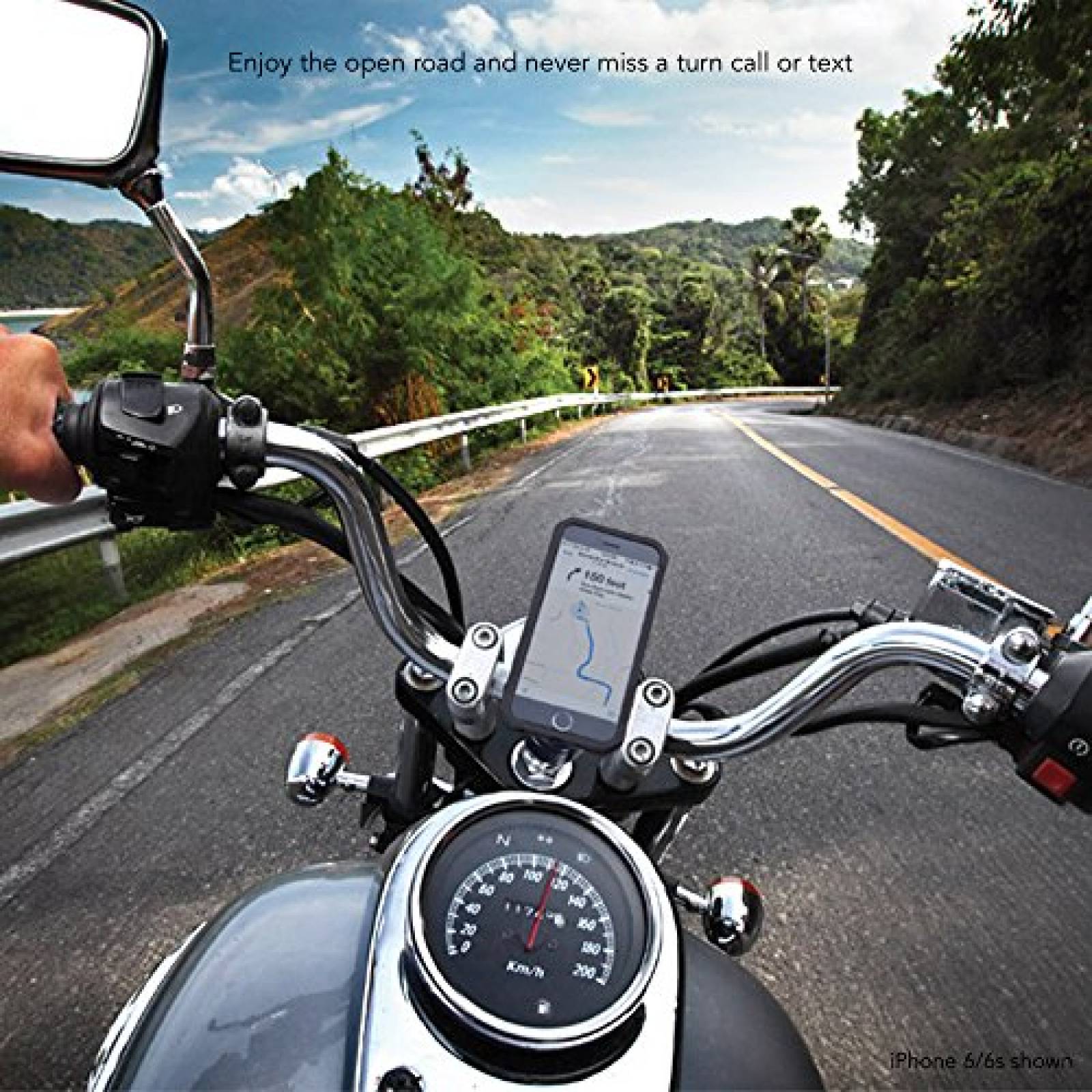 Funda Rokform Galaxy S6 Motorcycle Phone Mount for Harle xy S6 Case