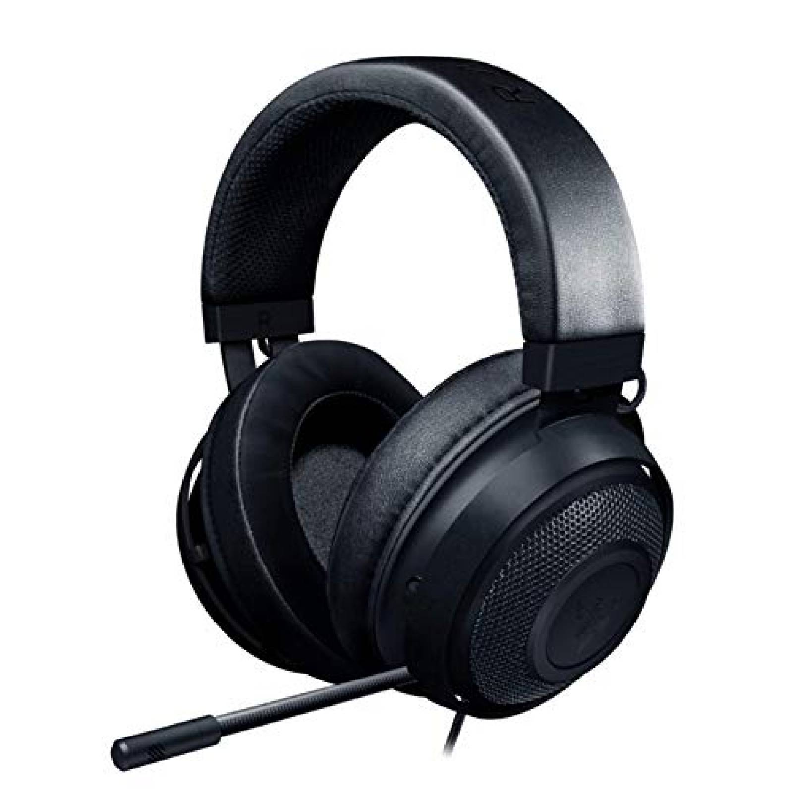 Razer Kraken Negro Gaming Headset 3.5 mm multiplataforma PC, Xbox, PS4,Switch, Mobil, Tablet