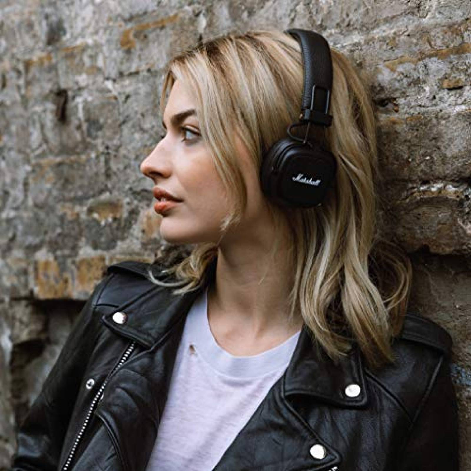 Audífonos Marshall Major III Negro Supraaural Diadema Auricular Auric Db, Negro