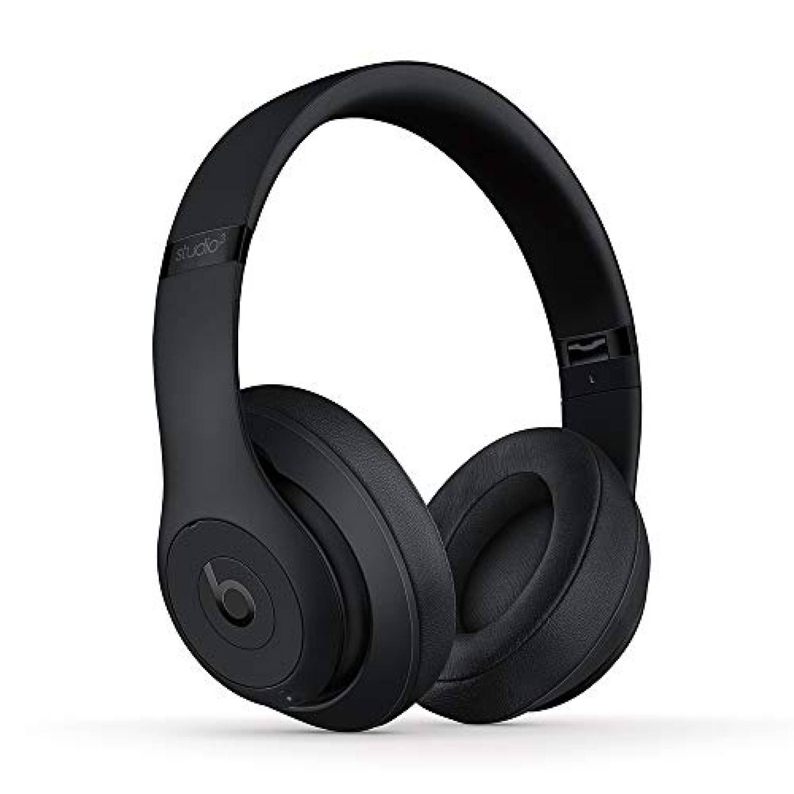Audífonos onEar Beats Studio3 Wireless con cancelación de Ru Negro Mate