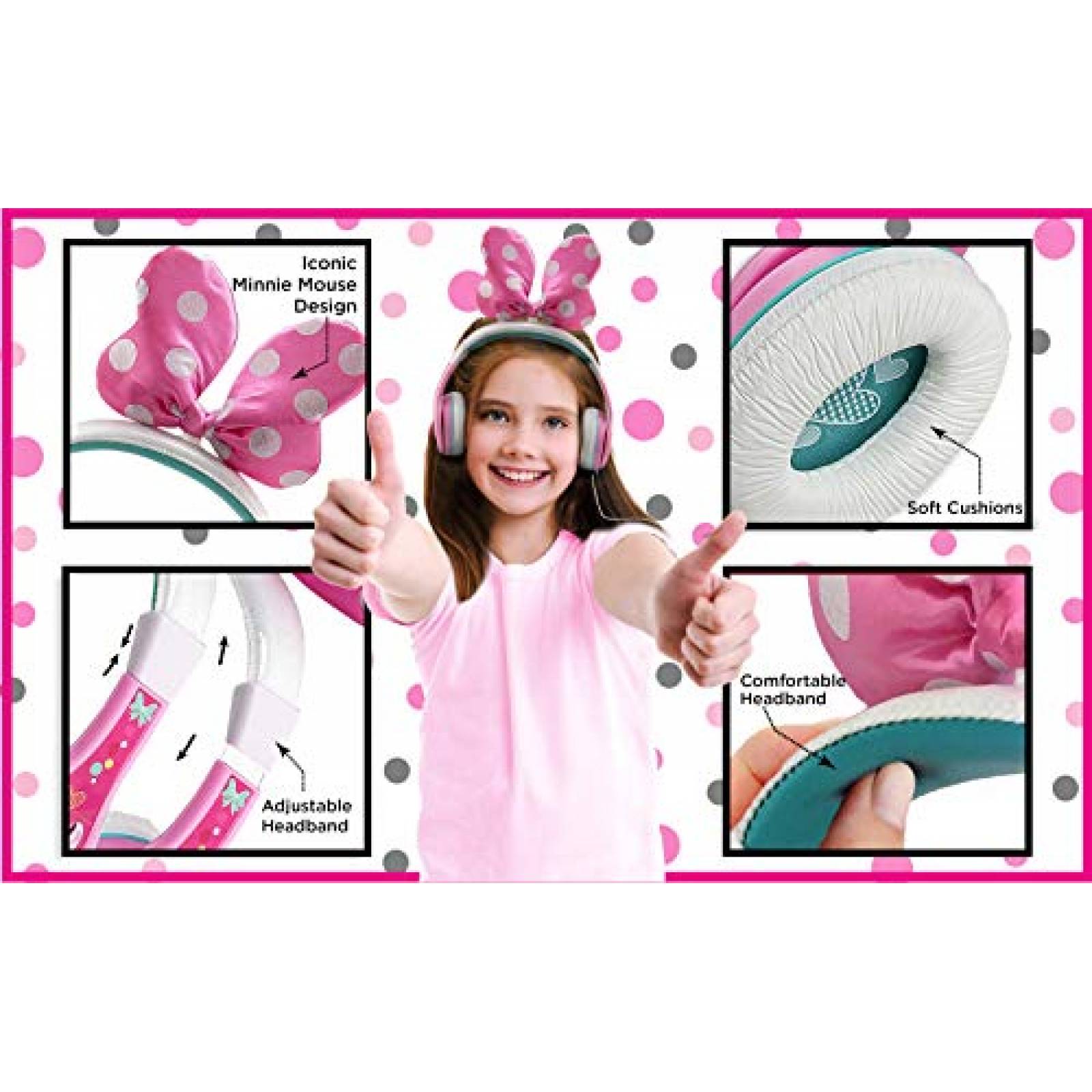 Audífonos Kid Designs Auriculares Infantiles para jóvenes con función   Una Talla