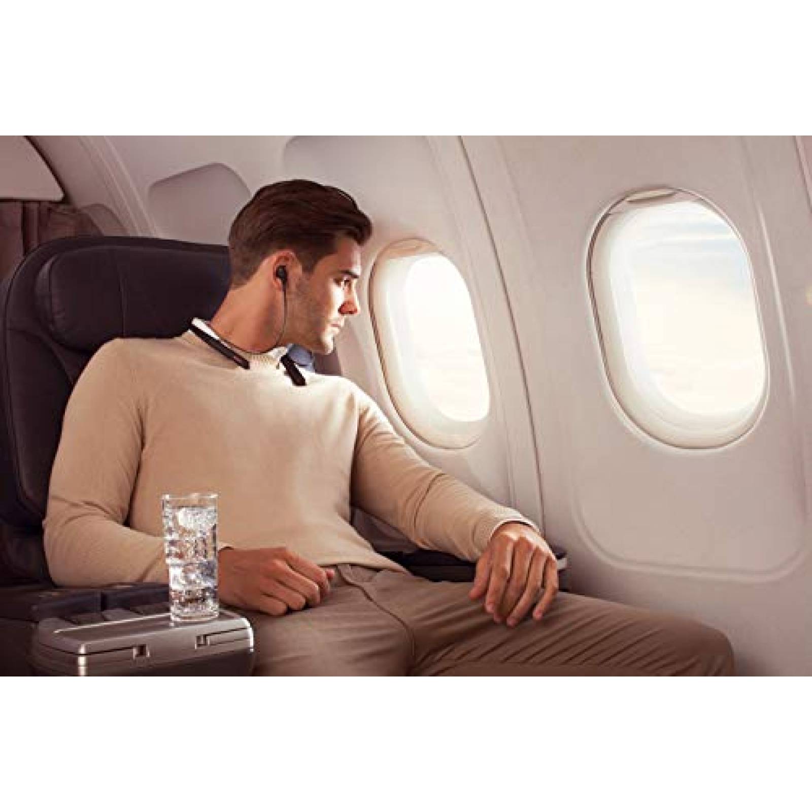 Audífonos Sony WI1000XM2 inalámbricos con noise cancelling, ado, Negro